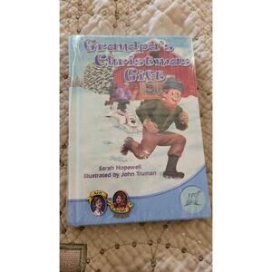 Grandpa's Christmas Gift Book Sarah Hopewell Childrens Illustrated Ace Christian